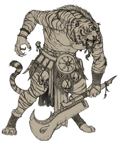 B/W lineart/solid color